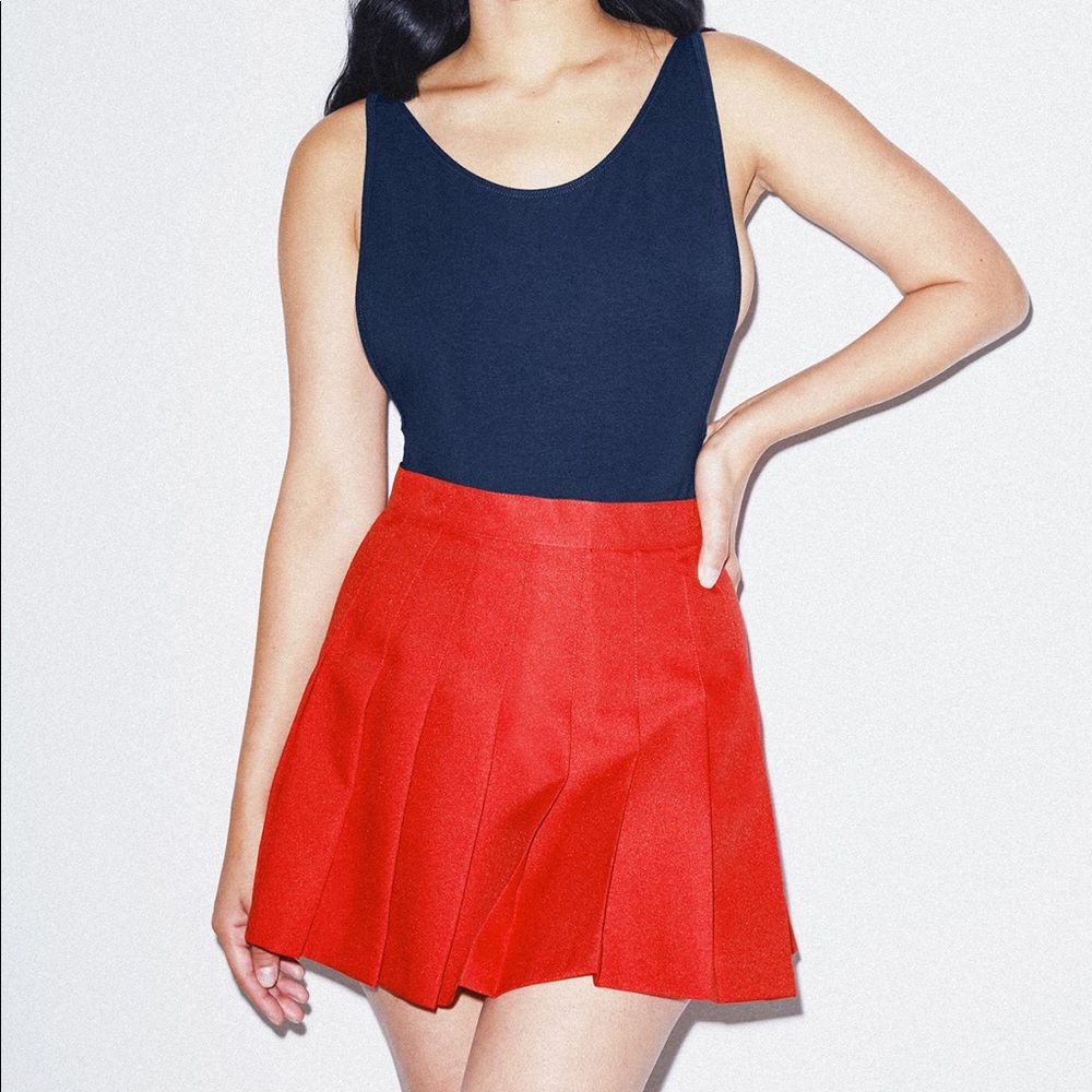 Red AA Circle Skirt